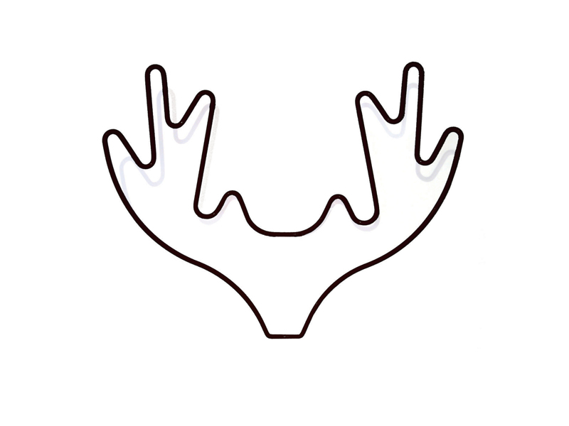 800x600 Stag Clipart Deer Antler