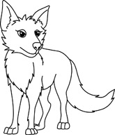 165x195 Free Black And White Animals Outline Clipart