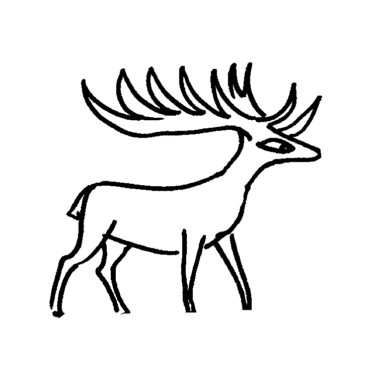 753x773 Deer Coloring Pages For Kids
