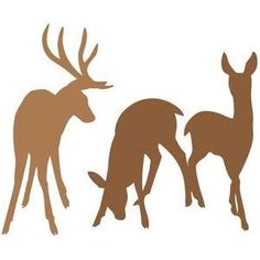 236x236 Deer Silhouette Clip Art Pack Silhouette Clip Artsilhouette Clip