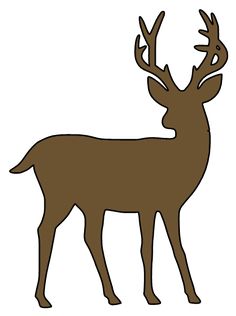 236x316 Deer Silhouette Family Vinyl Car Decal By Countrychicantiques