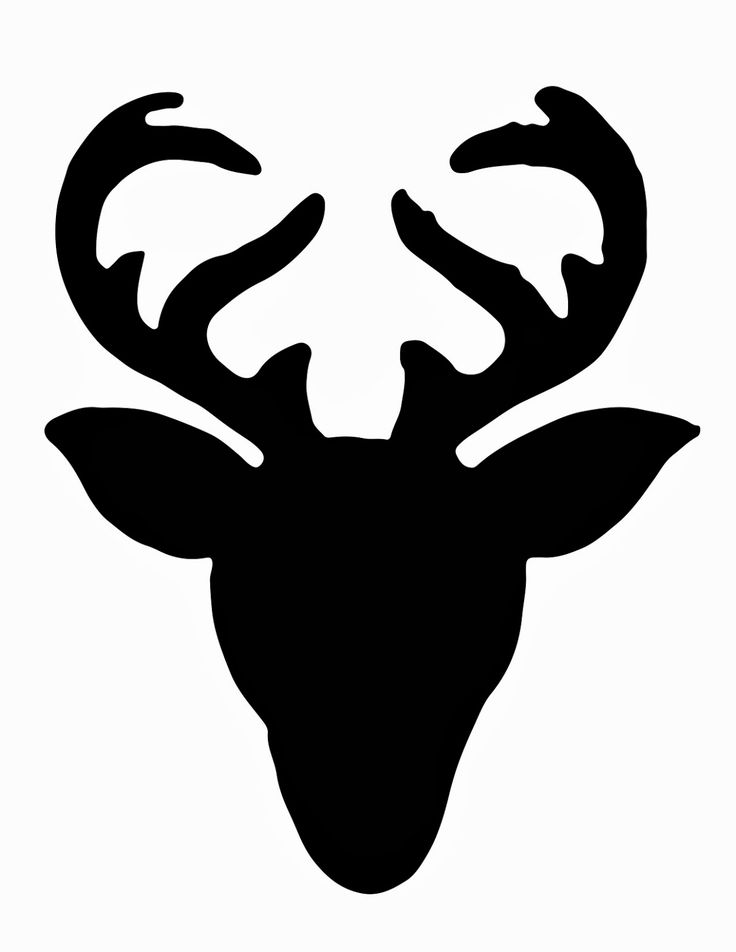 736x952 Deer Clipart Reindeer Head