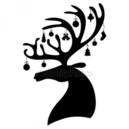 450x450 Deer Head Silhouette Stock Vectors, Royalty Free Deer Head
