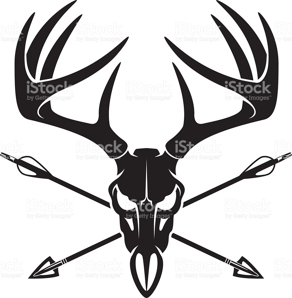 1005x1024 Ssckull Clipart Whitetail Deer