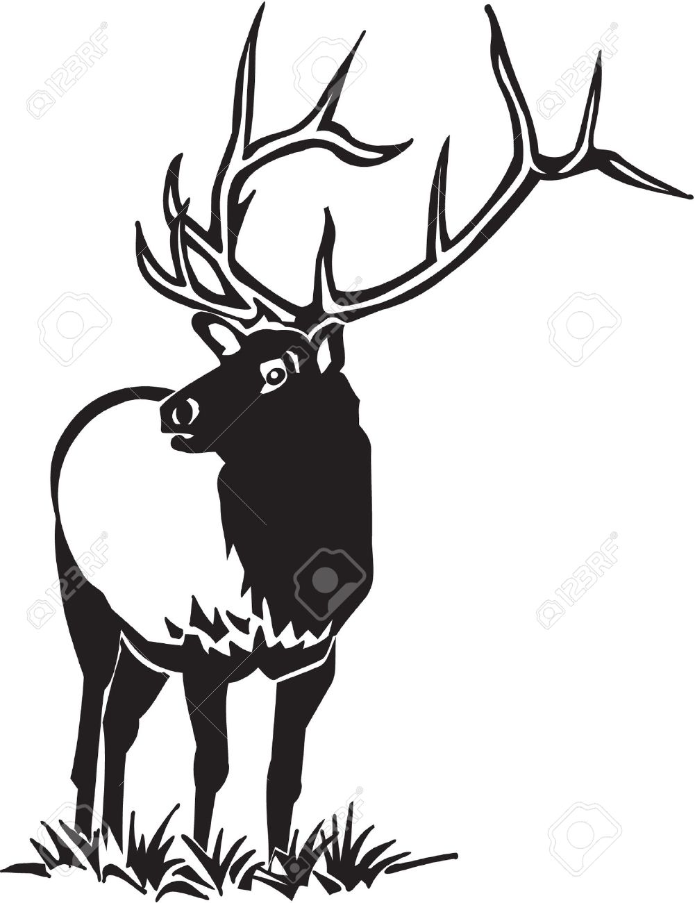 1001x1300 Top 73 Elk Clipart