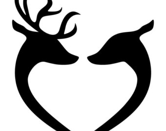 340x270 Deer Clipart Etsy