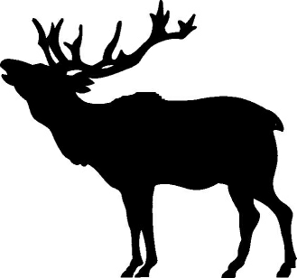 329x308 Elk Clipart 2 Image