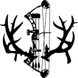 300x299 Buck Clipart Bow Hunting