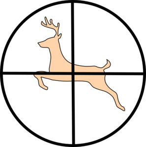 297x300 Hunting Deer Clip Art