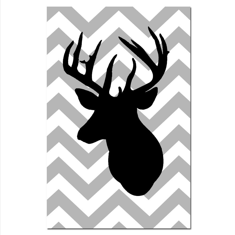 1000x1000 Deer Silhouette Patterns Pin Deer Head Silhouette Free Cake