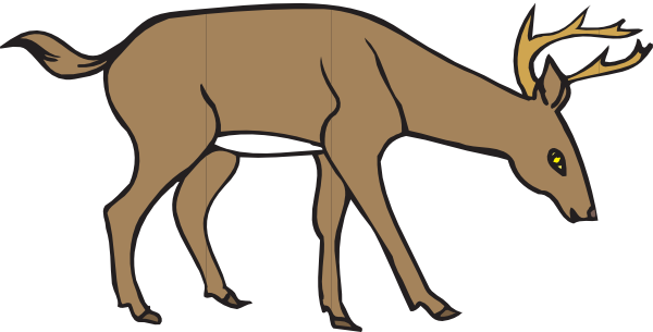 600x305 Deer Clipart Free Clip Art Images 2 Clipartcow