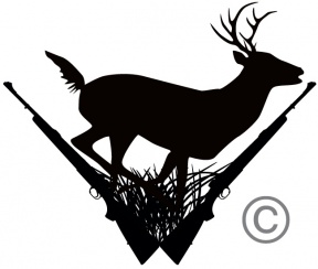 288x244 Deer Scene Clipart