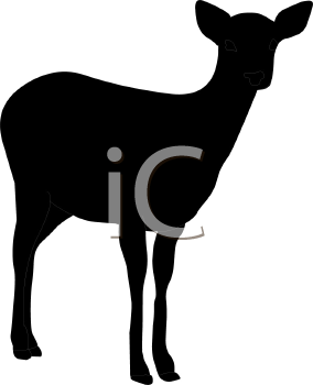 284x350 Royalty Free Deer Clip Art, Deer Clipart