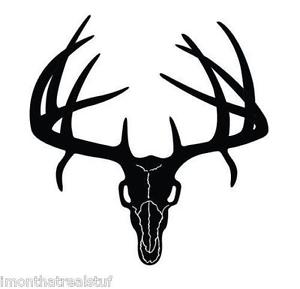 Deer Skull Decal | Free download on ClipArtMag