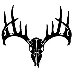 Deer Skull Decal | Free download on ClipArtMag