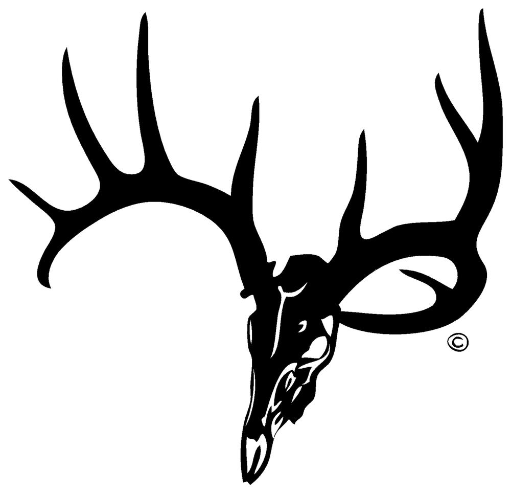 1000x964 Deer Head Outline Clip Art