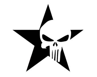 340x270 Skull Car Decal Etsy