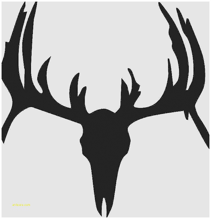 674x700 Wall Decal John Deere Logo Wall Decals New Deer Skull Silhouette