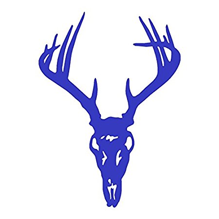450x450 Buy Deer Skull Small Vinyl Decal In Cheap Price