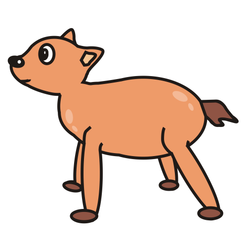 500x500 Deer Clipart Mouse Deer
