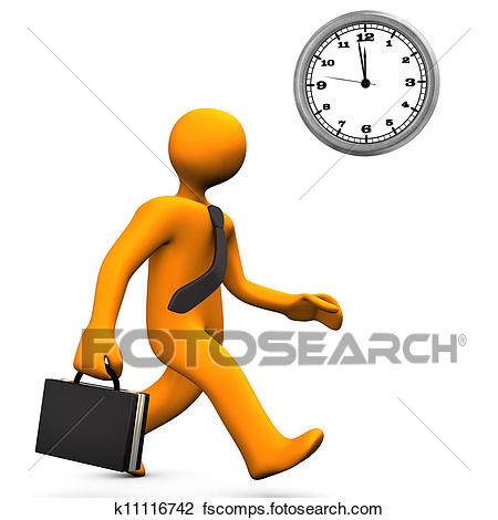 450x470 Clip Art Of Delay K11116742