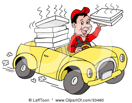 450x353 Pizza Clipart Car