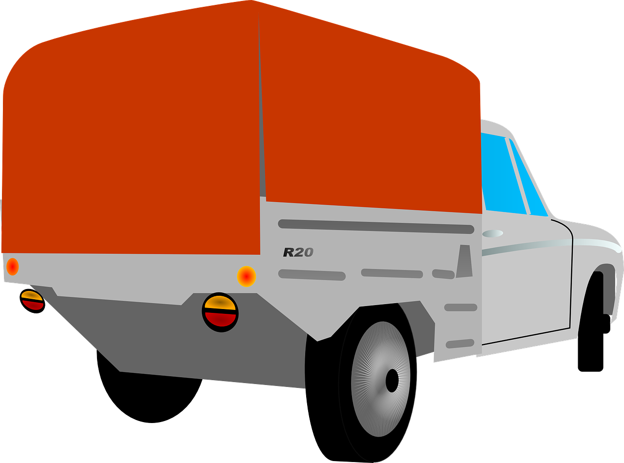1280x950 Delivery Truck Png Clipart