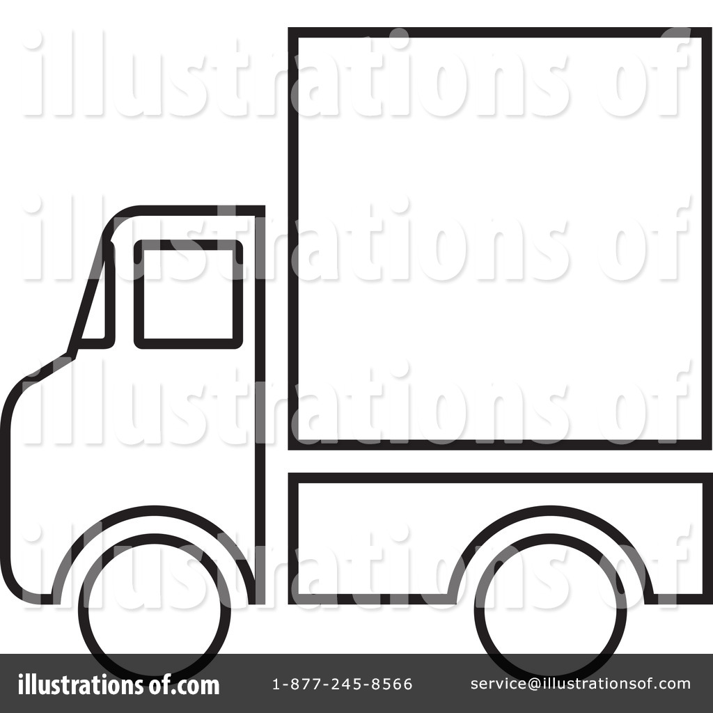 1024x1024 Delivery Van Clipart