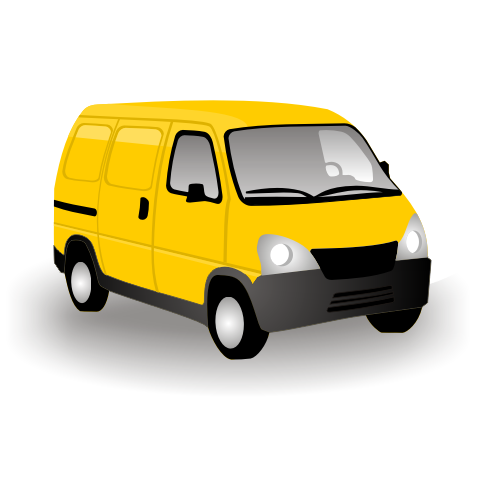 500x500 Clipart Of Van