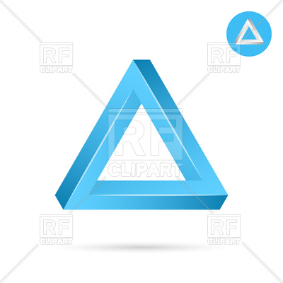 400x400 Delta Letter Icon Royalty Free Vector Clip Art Image