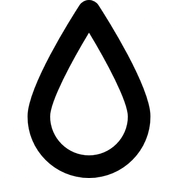626x626 Water Drop Clipart Teardrop Shape