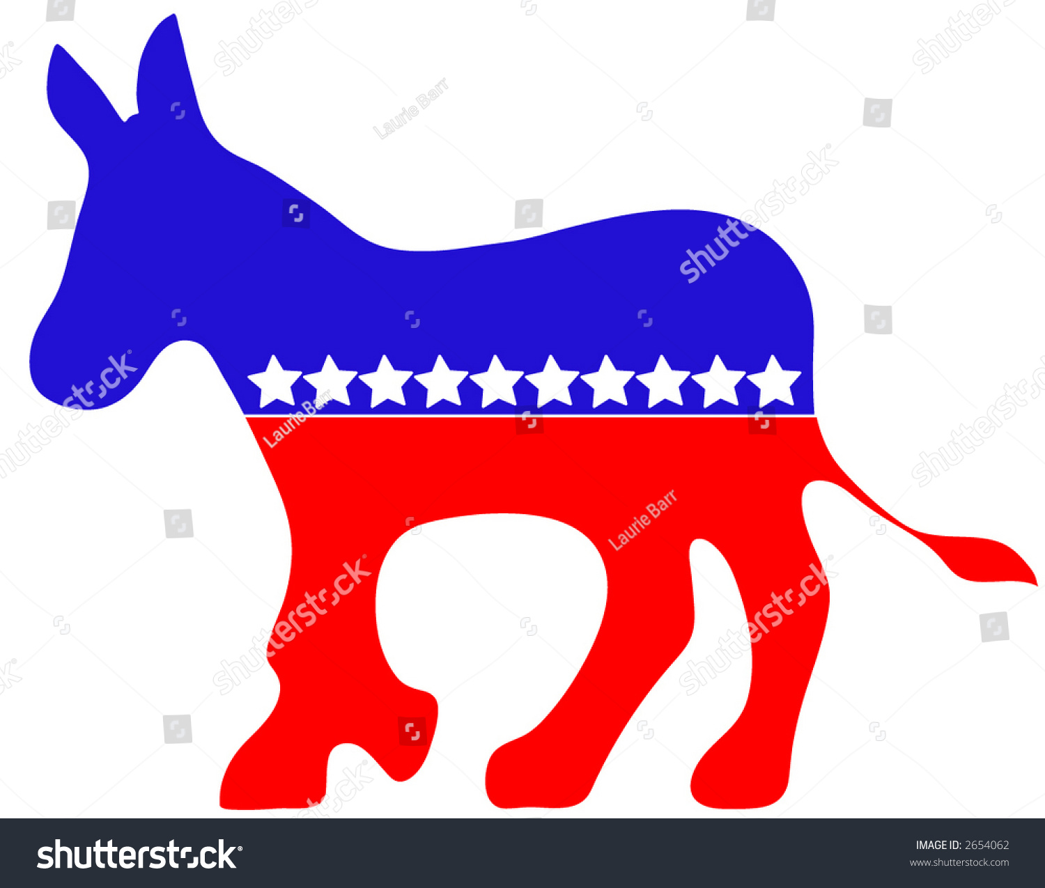 1500x1275 Donkey Clipart Political