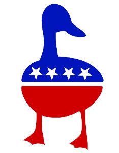 234x300 Duck Political Logo Transcends Republican Elephant