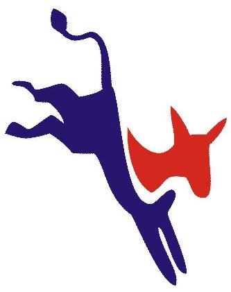 333x421 Democratic Party Donkey Clipart
