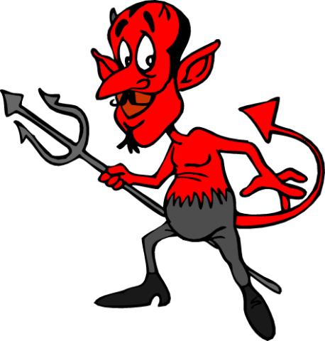 458x480 Demon Clipart
