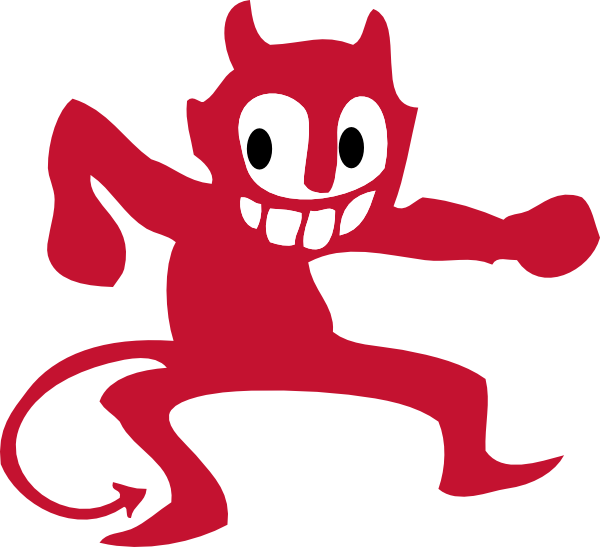 600x547 Demon Clipart Animated