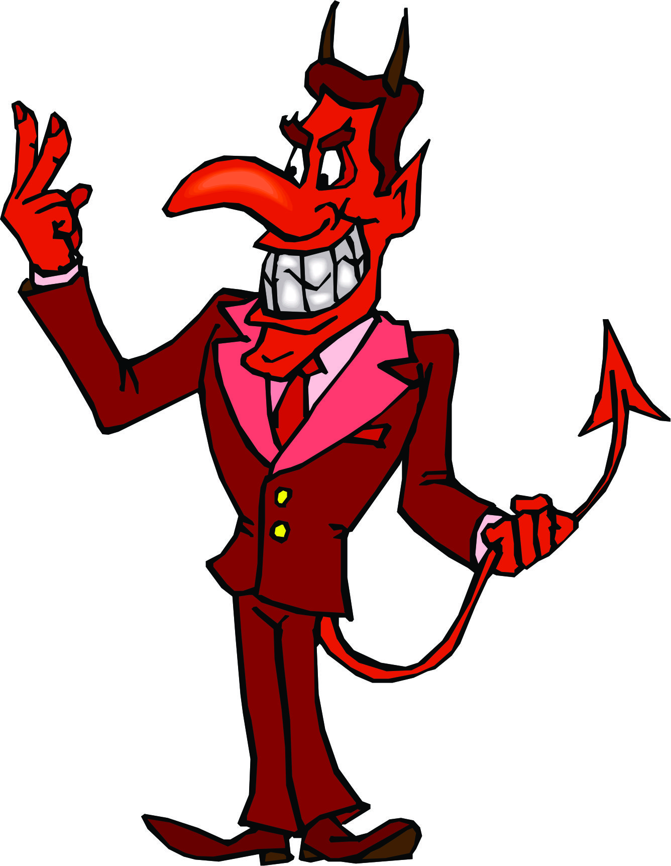 1336x1723 Satan Clipart Bad Guy