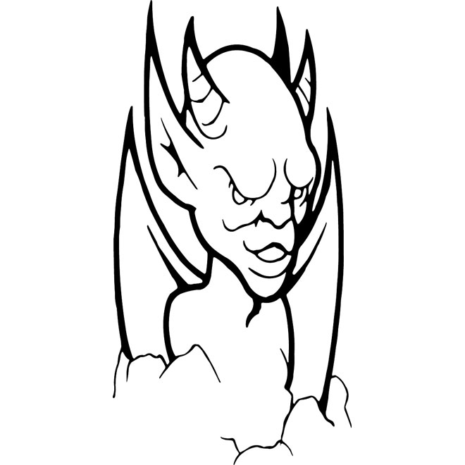 660x660 Demon Clipart Vector
