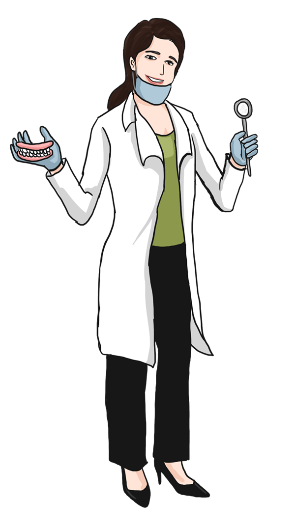 600x1073 Picture Of Dentist Clipart