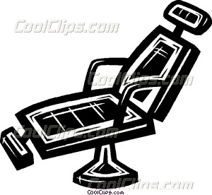 300x276 Dentist Chair Vector Clip Art