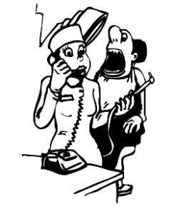 244x300 On Hold W Dentist Clip Art Download