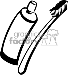 270x296 Toothbrush Clipart Black And White Clipart Panda