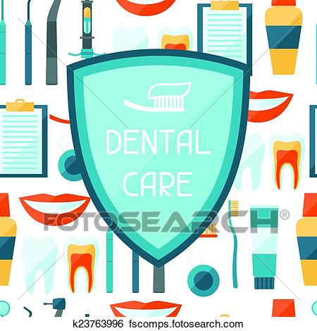 450x470 Clip Art Of Medical Background Design With Dental Equipment Icons