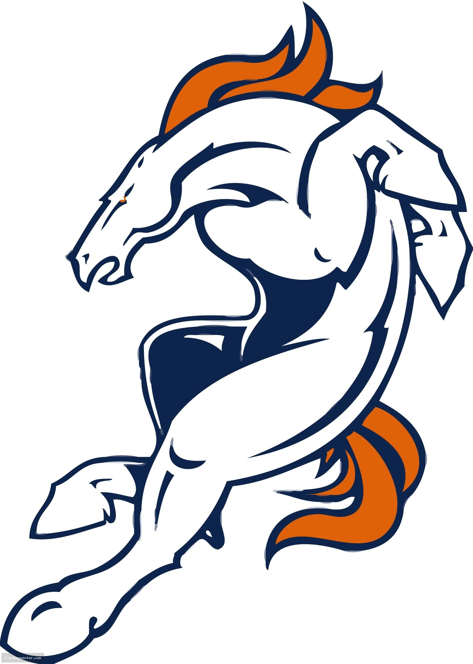 1617x2271 Logo Free Design. Denver Broncos Logo Clip Art Inspiring Denver