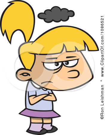 351x450 Clip Art Depressed Women Clipart