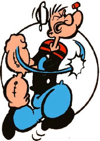 341x480 Popeye Clip Art De Bekende Spierbundel Duikt Op In De Videoclip