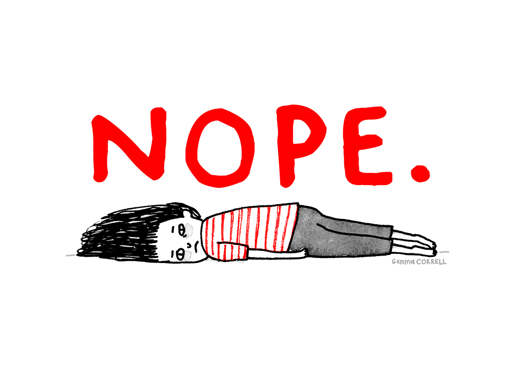 1000x714 Humorous Illustrations Show What Anxiety And Depression Feel Like