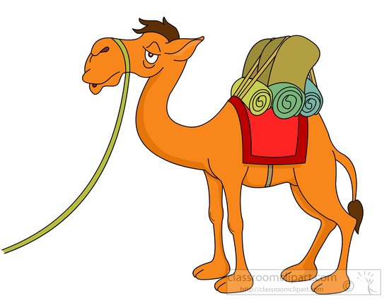 550x429 Free Camel Clipart