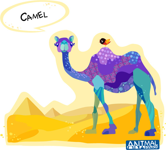 560x505 Vector Desert Camel Free Vector Download (197 Free Vector)