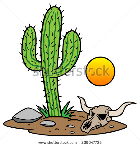 450x470 Mojave Desert Clipart